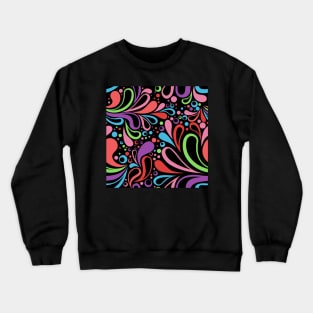 Hippie Love Splashes Crewneck Sweatshirt